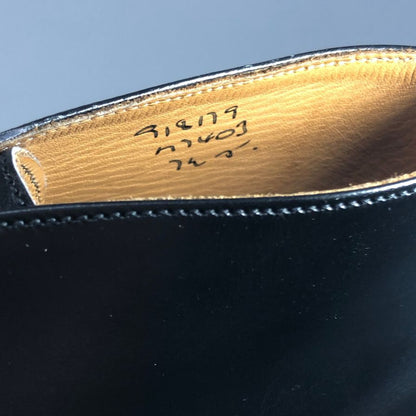 トリッカーズ M7403 シングルモンク メンズ サイズ 7 ハーフ ブラック Tricker’ｓ ビジネスシューズ 約25.5cm【LA】【中古】