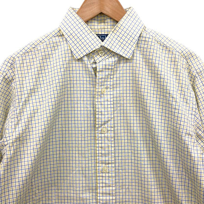 ポロ ラルフローレン チェックシャツ ホワイト系 メンズ サイズ15.5 POLO by RALPH LAUREN【LA】