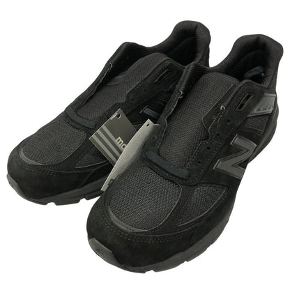 ニューバランス ローカットスニーカー スウェード メッシュ M990BB5 トリプル ブラック メンズ サイズ28.5cm New Balance 約28.5cm【AFD13】