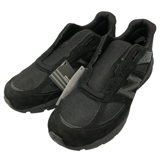 ニューバランス ローカットスニーカー スウェード メッシュ M990BB5 トリプル ブラック メンズ サイズ28.5cm New Balance 約28.5cm【AFD13】
