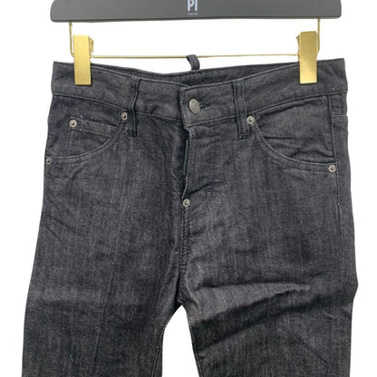 ディースクエアード デニムパンツ   S73LA0068 コットン ポリウレタン サイズ38 レディース ブラック DSQUARED2 【AFB17】