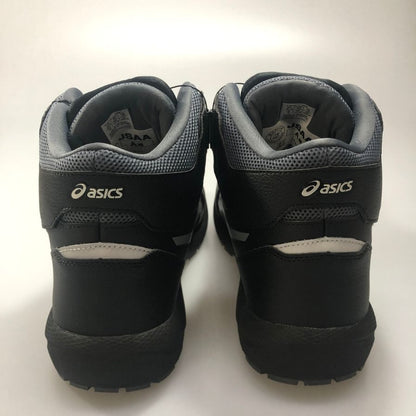 アシックス ウィンジョブ CP314 BOA プロスニーカー ブラック×シルバー サイズ27.5㎝ ASICS 約27.5cm【AFD13】