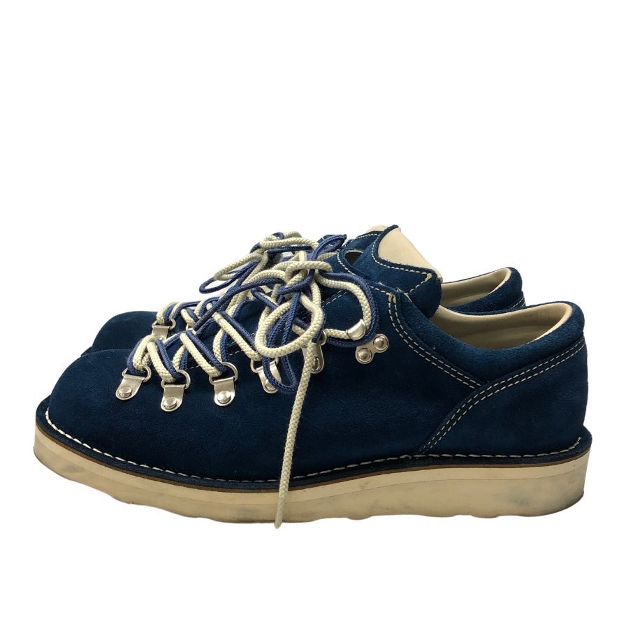 ダナー×THREE WOOD別注 マウンテンリッジ ロー レザーブーツ D4007Z メンズ サイズUS8 ネイビー Danner 約26.0cm【AFD9】