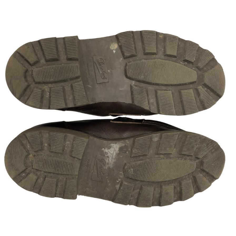 パラブーツ ローファー ランス リスレザー カフェ サイズ8 メンズ PARABOOT REIMS ローファー 約26.5cm【LA】【中古】