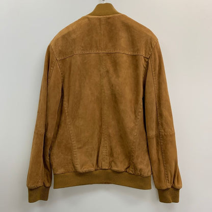 美品◆モーファー バルスタージャケット スエード ブラウン サイズ46 メンズ MOFAR 【AFG1】