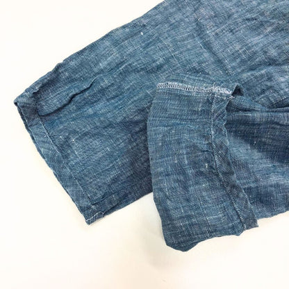 中古◆ジャーナルスタンダード ラックス リネン フリルシャツ レディース サイズ不明 ブルー  journal standard luxe 【AFB41】