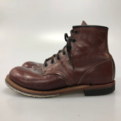 レッドウィング ブーツ 9011 ベックマン USA製 ブラックチェリー サイズUS8.5 メンズ REDWING 約26.5cm【AFC47】