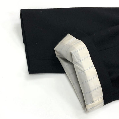 美品◆マーガレットハウエル ショートジャケット 2B ブラック レディース サイズ1 MARGARET HOWELL 【AFB14】