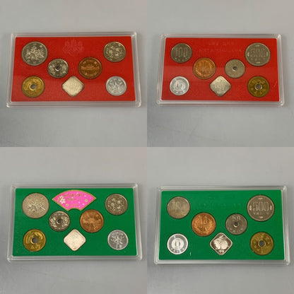 【10セット】大蔵省造幣局 桜の通り抜け 貨幣セット 銀メダル付随 1993・1994・1995・1996・1997・1998・1999 額面666円 MINT SET【AFI13】【中古】