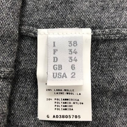 フィロソフィーディアルベルタフェレッティ スパッツ レギンス カシミア＆アンゴラ混 イタリア製  レディース サイズ38 ダークグレー PHILOSOPHY di ALBERTA FERRETTI 【AFB25】