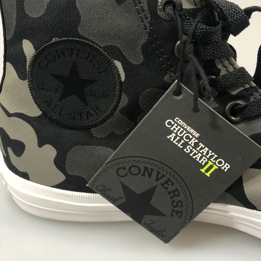 コンバース ハイカットスニーカー チャックテイラー オールスターⅡハイ カモ柄 メンズ サイズ28 Converse Chuck Taylor All Star II 約28.0cm【YB5】
