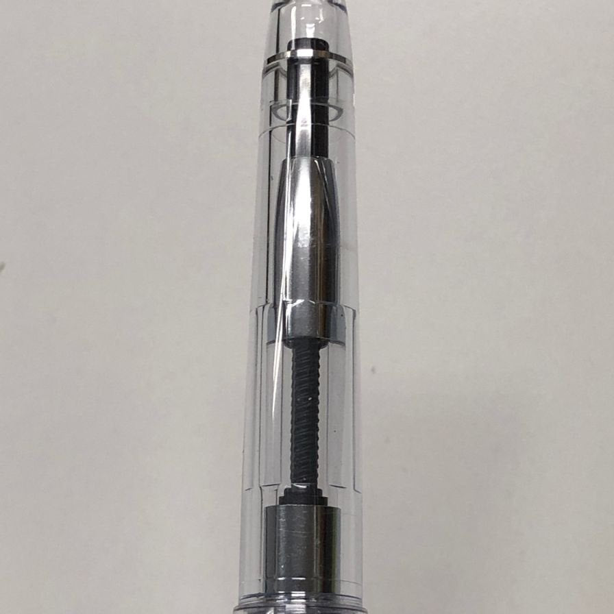 プラチナ 万年筆 センチュリー 3776 透明 クリア ペン先14K B 585 日本製 PLATINUM CENTURY【AFI8】