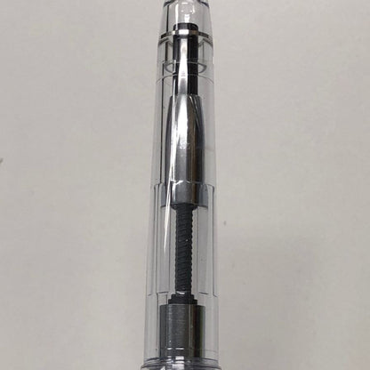 プラチナ 万年筆 センチュリー 3776 透明 クリア ペン先14K B 585 日本製 PLATINUM CENTURY【AFI8】