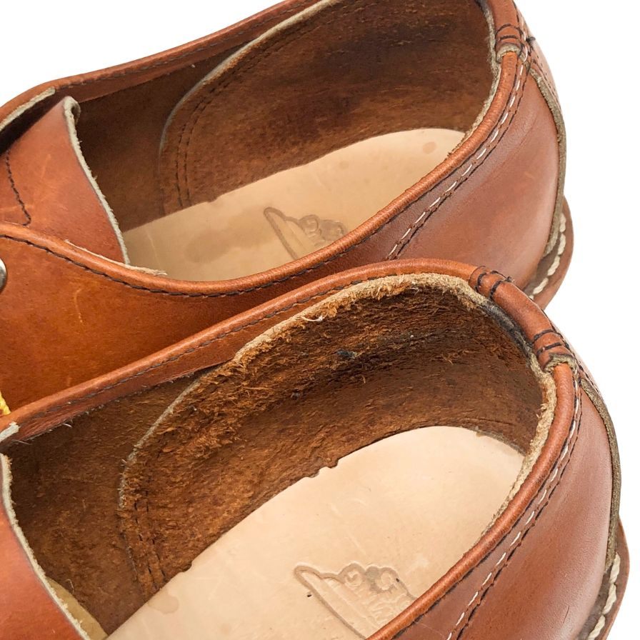 レッドウィング ブーツ クラシックモック オックスフォード 8092 ブラウン サイズ8.5D Red Wing Classic Moc Oxford ブーツ 約26.5cm【LA】【中古】