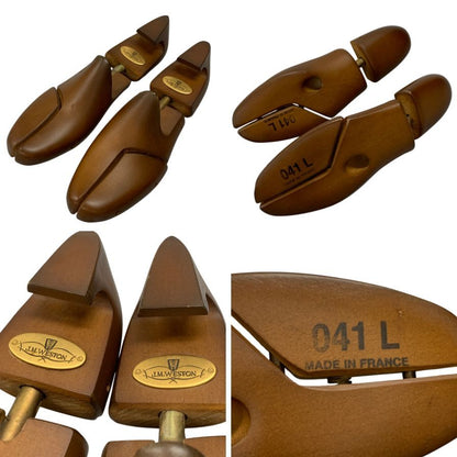 ジェイエムウエストン 180シグニチャー ローファー ボックスカーフ ブラウン UK4.5D J.M.WESTON ローファー 約24.5cm【LA】【中古】