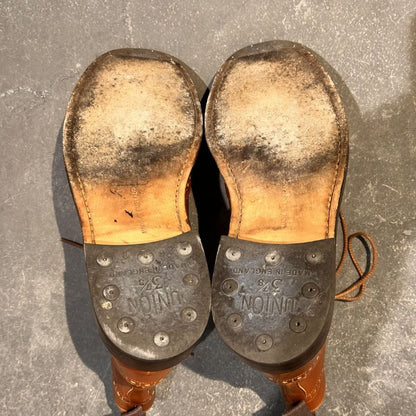 トリッカーズ カントリーブーツ M5634  ストウ カーフ アイボリー メンズ  サイズUK8.5 Tricker's ブーツ 約27.0cm【LA】【中古】