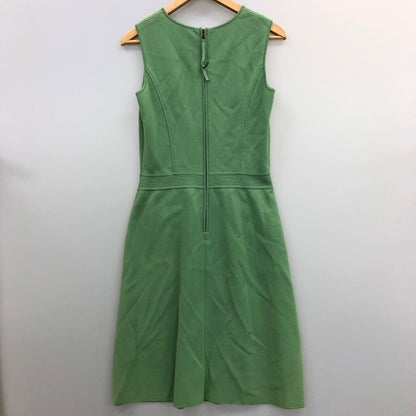 中古◆フォクシー ストレッチ ワンピース オリーブ 20387 SNMAG50 サイズ42 FOXEY 【AFB42】