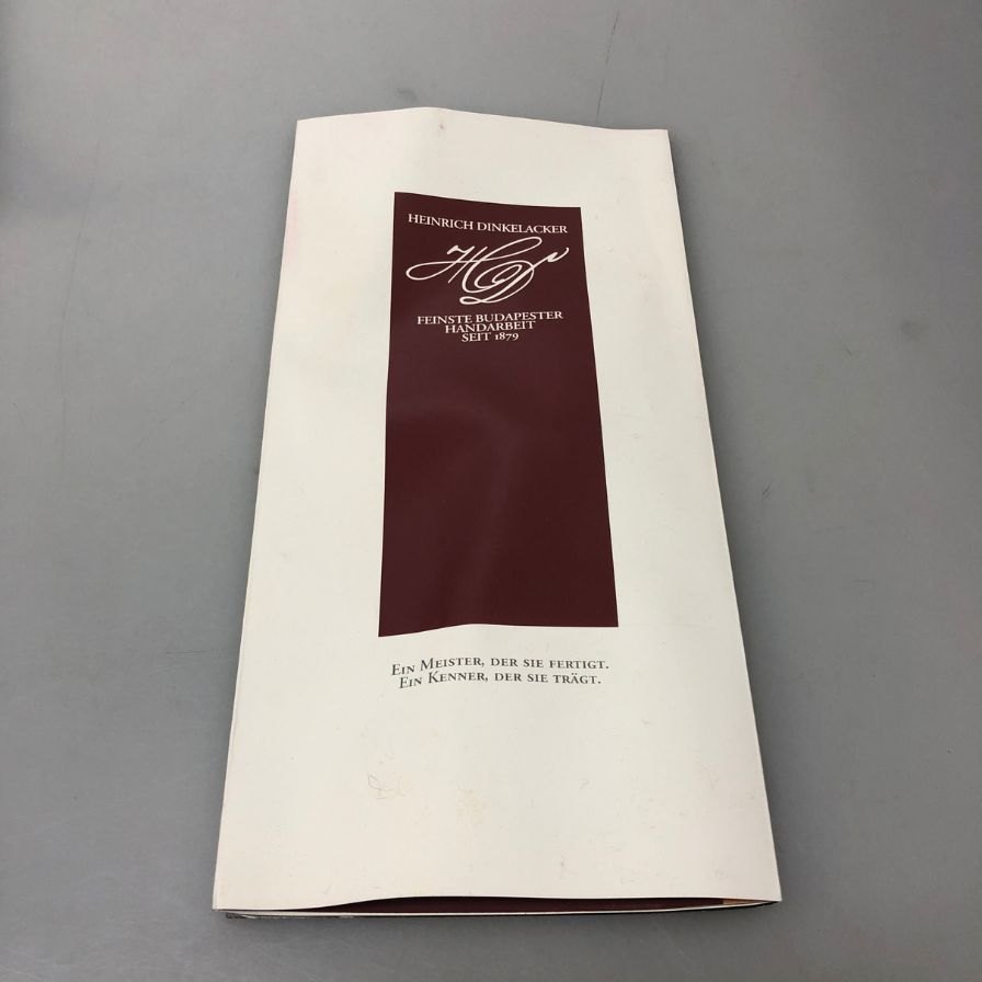 ハインリッヒディンケラッカー フルブローグ RIO コードバン バーガンディ サイズUK6 HEINRICH DINKELACKER ビジネスシューズ 約25.0cm【LA】【中古】