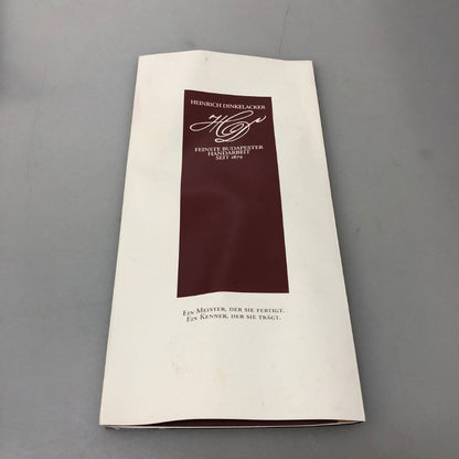 ハインリッヒディンケラッカー フルブローグ RIO コードバン バーガンディ サイズUK6 HEINRICH DINKELACKER ビジネスシューズ 約25.0cm【LA】【中古】