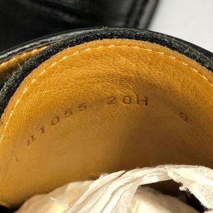 パラブーツ POE ダブルモンク ブラック サイズUK9 PARABOOT ビジネスシューズ 約27.5cm【LA】【中古】