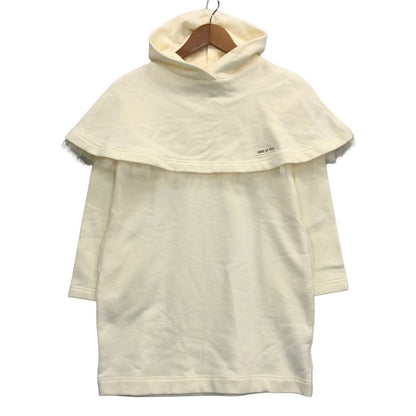 新品同様◆コムサ フィユ ワンピース ケープ付き 女の子用 キッズ ホワイト系 サイズ130～140 COMME CA FILLE 【AFB26】