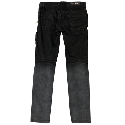 バルマン バイカーデニム グラデーション サイズ29 メンズ BALMAIN 【AFB25】