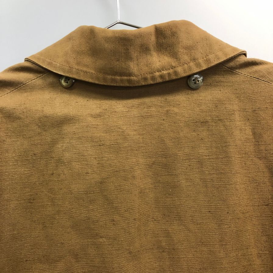 極美品◆メッツ 9301 40-50s ヴィンテージ ハンティング コート コットン ブラウン サイズ54 メンズ フランス製 Mettez 【AFA19】