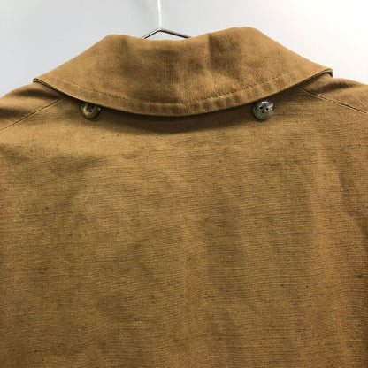 極美品◆メッツ 9301 40-50s ヴィンテージ ハンティング コート コットン ブラウン サイズ54 メンズ フランス製 Mettez 【AFA19】