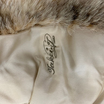 極美品◆バーガー クリステンセン リンクスキャット ハーフコート  640-2-1-0025 レディース サイズ40  BIRGER CHRISTENSEN 【AFG1】