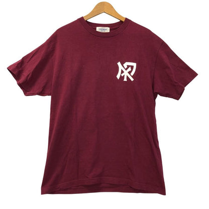極美品◆トゥーネス Ｔシャツ ヘイワ 半袖 ワインレッド系 サイズL TWONESS 【AFB41】