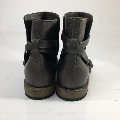 ボッテガヴェネタ  ジョッパーブーツ グレインレザー ブラウン メンズ サイズ40.5 Bottega Veneta 約25.5cm【AFC47】
