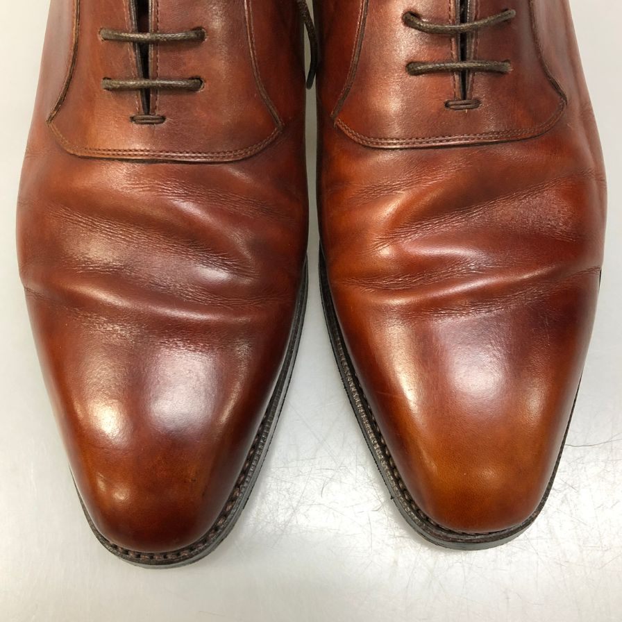 シェットランドフォックス ホールカット ブラウン サイズUK6.5 SHETLANDFOX 約25.0cm【AFC40】