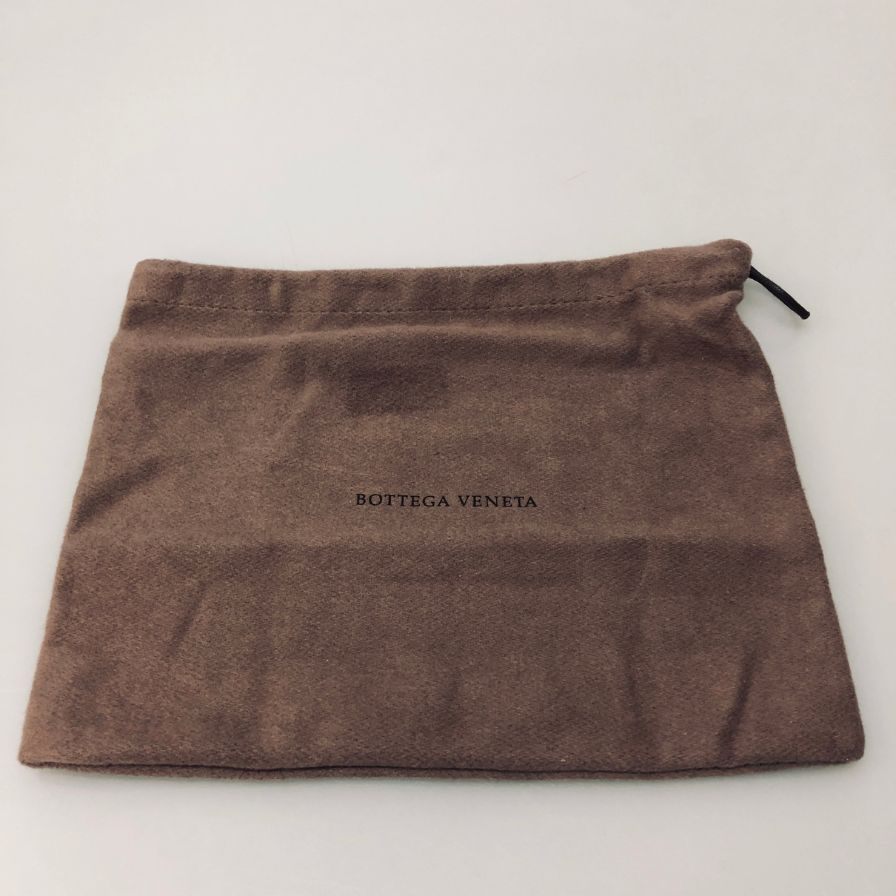 ボッテガヴェネタ イントレチャート レザー 眼鏡ケース ブラック BOTTEGA VENETA【AFI21】【中古】