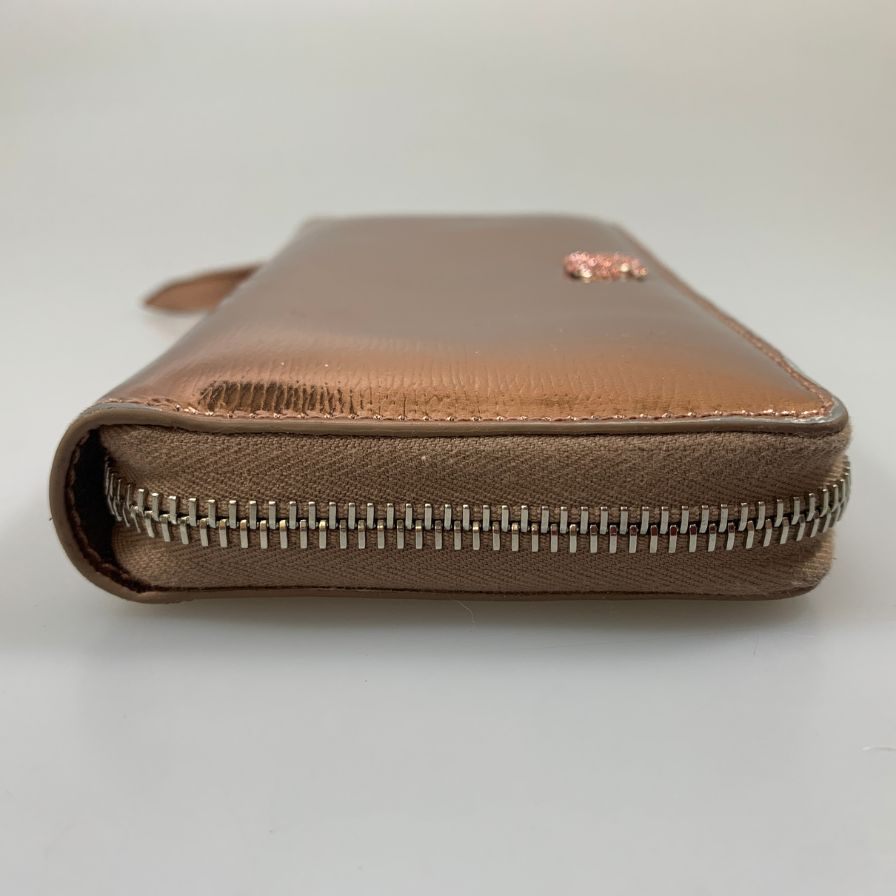 グッチ 長財布 ラウンドジップ ダブルG メタリック バイカラー 854696 GUCCI【AFI11】