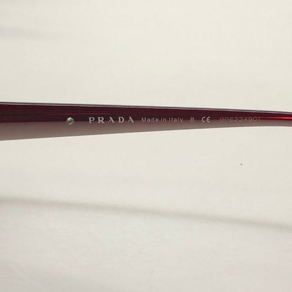 プラダ VPR08M-N メガネフレーム クリアレッド 51□16 2BM-101 135 イタリア製 PRADA【AFI11】