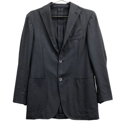美品◆リングヂャケット 3B ジャケット 春夏用 ウール メンズ サイズ44 ネイビー RING JACKET 【AFA10】