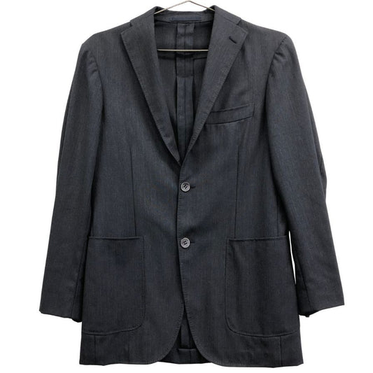 美品◆リングヂャケット 3B ジャケット 春夏用 ウール メンズ サイズ44 ネイビー RING JACKET 【AFA10】