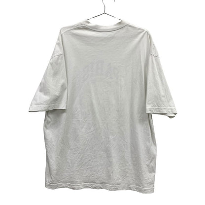 中古◆バレンシアガ Tシャツ PARISロゴ 612966 コットン ホワイト サイズL メンズ BALENCIAGA 【AFA14】