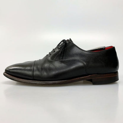 スコッチグレイン レザー シューズ ブローデンⅡ ストレートチップ 246 カーフ レザー ブラック メンズ サイズ25.5 Scotch Grain 約25.5cm【AFC41】