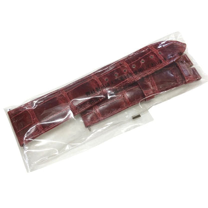 フランクミュラー カサブランカ 8880用 ベルト クロコ メンズ レッド FRANCK MULLER【AFI14】