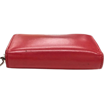 ジルサンダー レザーコインケース レッド JIL SANDER