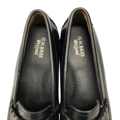 ジーエイチバス ローファー ウィージャンズ WMN サイズ6.5 レディース ブラック G.H.Bass&Co. WEEJUNS 約23.5cm【AFD6】