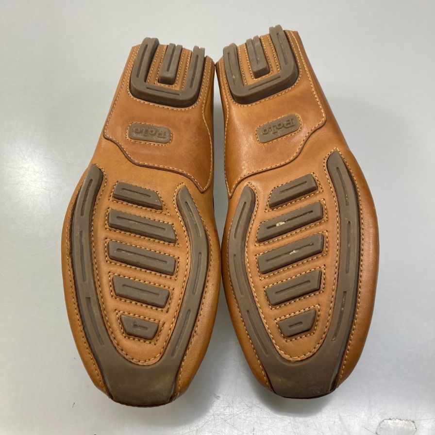ポロ ラルフローレン 506787 タッセルローファー メンズサイズ8E ブラウン POLO RALPH LAUREN 約26.0cm【AFC41-2】
