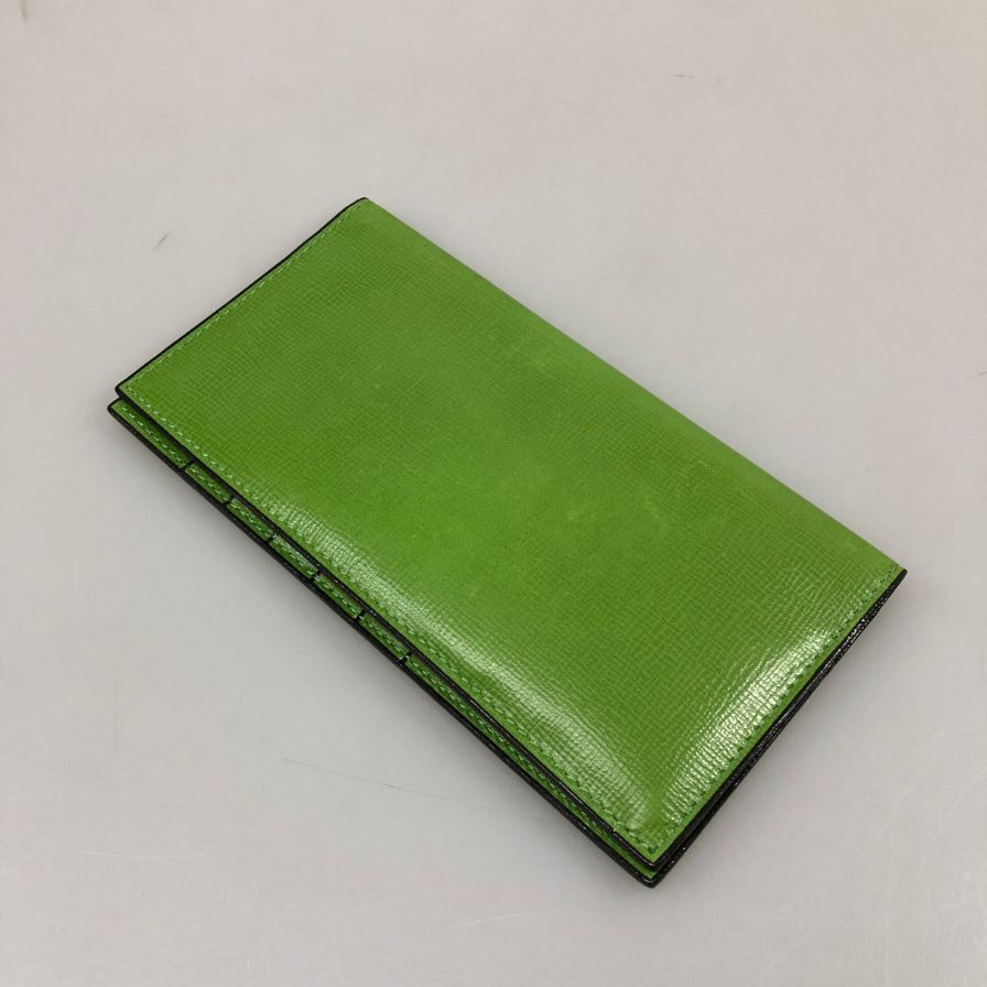 ヴァレクストラ 長財布 二つ折り レザー グリーン Valextra【AFI27】