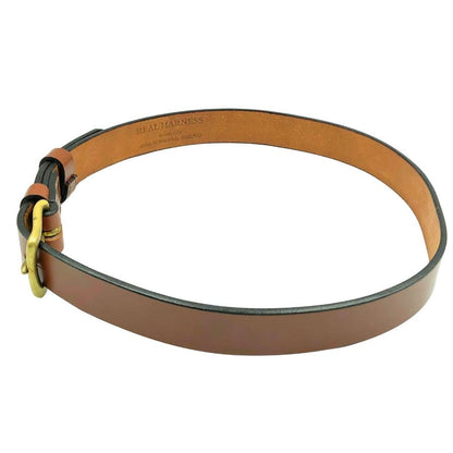 リアル ハーネス レザーベルト ブラウン ゴールド金具 REAL HARNESS【AFI17】