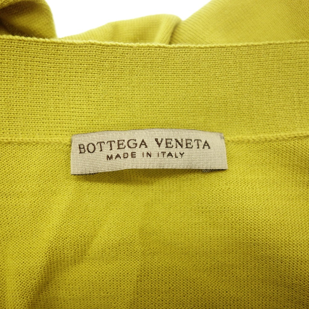 Good condition ◆ Bottega Veneta cardigan ladies yellow wool size 44 BOTTEGA VENETA [AFA4] 