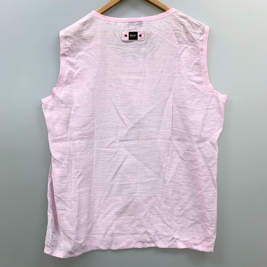 中古◆ブラウアー タンクトップ メンズ ピンク サイズL BLAUER 【AFB29】