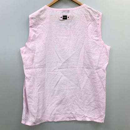 中古◆ブラウアー タンクトップ メンズ ピンク サイズL BLAUER 【AFB29】