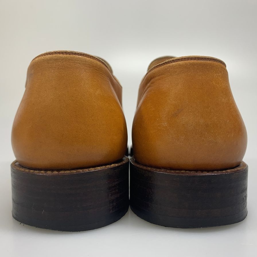 シルヴァノラッタンジ シングルモンク カーフ ライト メンズ ブラウン サイズ26cm  Silvano Lattanzi 約26.0cm【AFC4】