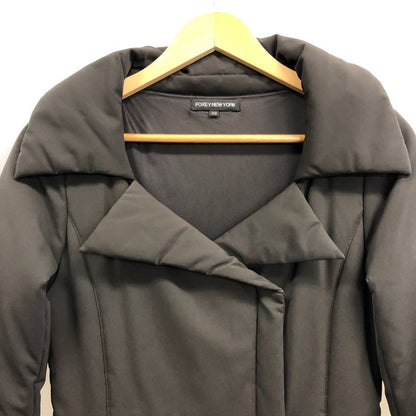 中古◆フォクシーニューヨーク クールストレッチコート 21779 ポリエステル ダークブラウン サイズ38 FOXEY NEWYORK 【AFA14】